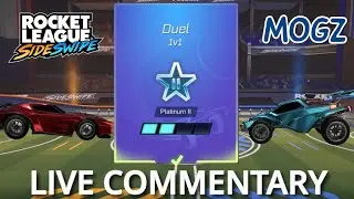 1v1's Platinum 2 Gameplay with Mogz (Rocket League Sideswipe Duels) (ep. 2) - on Touchscreen