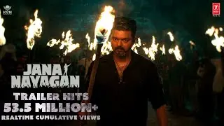 53.5 M+ real time cumulative views in 6 hours 🔥 | Thalapathy Vijay | KVN
