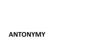 Not All Contexts Are Equal - Automatic Identification of Antonyms, Hypernyms...