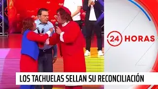 Los Tachuelas sellan su reconciliación en la Teletón | 24 Horas TVN Chile