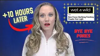 Где мои ПОРЫ?! НОВАЯ осветляющая пудра Wet n Wild Bare Focus / Альтернатива компакт-дискам?!