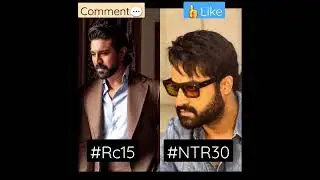 Ram Charan || Jr NTR || New Looks || B2B || #jrntr #RC #jrntr30 #rc15 #telugu #devara #gamechanger