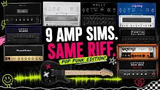 9 Amp Sims. One Riff. Pop Punk Edition