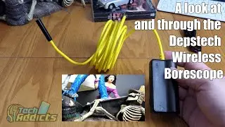 Depstech Wireless Borescope Unboxing and Test