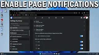 How To Turn On Page Notifications From Your Facebook Profile - Easy Fix