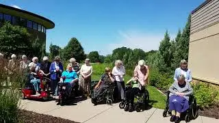 Blessing of the St. Paul's Monastery Bird & Butterfly Garden, in Memory of Sister LaVerne Hudalla