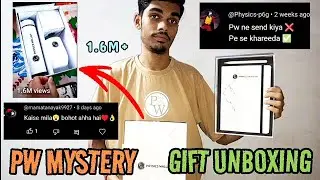 Why PW Sent Me Gift In Free? 🤔 || PW Gift Unboxing 🎁 || Pw Module || Pw Store || Physics Wallah