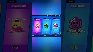 Trophy Box opening🤩 #brawlstars