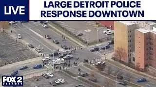 Officer-involved Detroit police shooting with wanted man