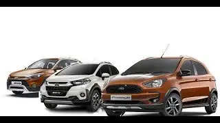 COMPARED: Ford Freestyle vs Hyundai i20 Active vs Honda WR-V