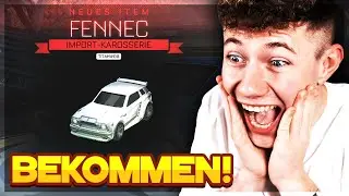 TITANIUM WHITE FENNEC IM SHOP & AIRSTRIKE! 😨 | Rocket League Live deutsch