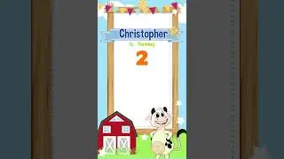 LOLA The COW Video INVITATION customized for BOYS