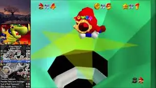Super Mario 64 Speedrun 1 Star (N64) | PB 8:55