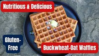 Gluten Free Buckwheat Oat Waffles