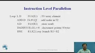 Instruction Level Parallelism