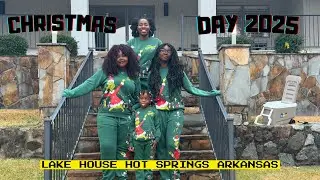 CHRISTMAS DAY 2025 | FINAL DAY AT THE LAKE HOUSE | HOT SPRINGS SIGHTSEEING@LivingWithTina