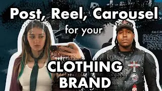 Design Christmas IG Content for Clothing Brands | Post, Reel & Carousel Templates