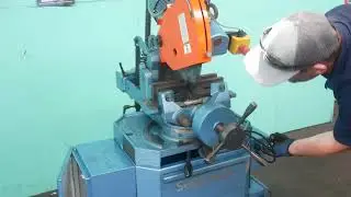 Scotchman 14&Prime; Semi-Automatic Variable Speed Ferrous Cold Saw, CPO 350 PK/PD/VS
