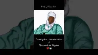 digital Illustration for the suth Algeria cloths 