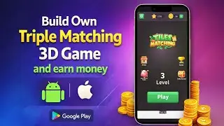 Build 3D Unity Game & Earn Money | Triple Match 3D Game for Android | How to make android game