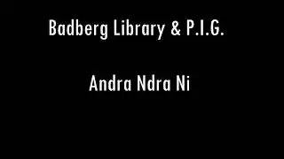 Badberg Library & P.I.G.  Andra Ndra Ni