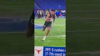 Roschon Johnson looking quick in receiving drills