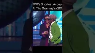 Andre 3000&rsquo;s Shortest Acceptance Speech #andre3000 #grammy #speech #awards #viralvideo l