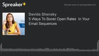 5 Ways To Boost Open Rates  In Your Email Sequences