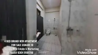 4 Bed Apartment Brand New For Sale Askari 10 = Ch Kashif 03049981786