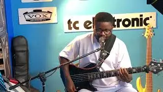 THE ESP LTD STRING 205 BASS GUITAR 🎸 TEST 
