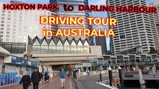 Driving Tour in Australia |Part 4: Hoxton Park to Darling Harbour, Sydney Australia