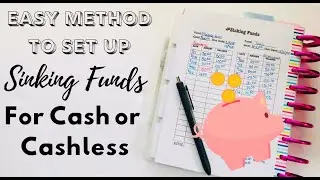 SINKING FUNDS EXPLAINED! |  My Current SINKING FUNDS  METHOD | CASH or CASHLESS | 2020