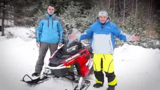 АНОНС СНЕГОХОДА POLARIS 550 INDY VOYAGEUR 155
