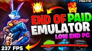 Stop Buying PAID Emulators 😱 Best Emulator For 240+ FPS Boost in Low End Free Fire PC