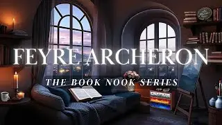 Feyre Archeron&rsquo;s Velaris-Inspired Book Nook 🌙 Cozy Night Court Ambience | Inspired by ACOTAR