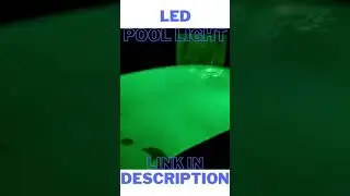 LED Pool Light 120V Color-Changing Pool Light with Remote Control for Inground Pool #SHORTS