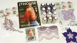 Blouse tutorial. Crochet kit. DIY magazine. Crochet yarn kit for blouse. Crochet blouse for summer.