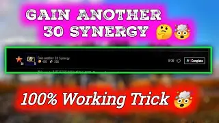 Gain Another 30 Synergy 🤯🤔 #BGMI Mission Complete 👌💯 New Trick #pubg