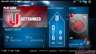 SO MANY FUMBLES FOR NO REASON! MUT 16! | Salary Cap Ranked Gameplay PS4