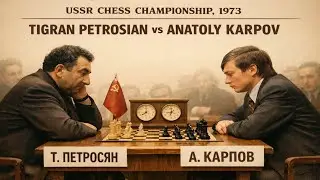 Tigran Petrosian vs Anatoly Karpov - USSR Championship, 1973