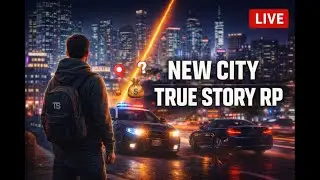 First Time in TRUE STORY RP | Exploring a New City (GTA 5 RP)