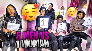 5 MEN COMPETE FOR 1 WOMAN *Spicy Edition*🥵💦