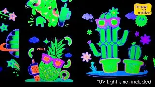 Imagimake | Посмотрите, что я сделал | Неоновое искусство своими руками | #createtogether