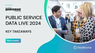 Public Service Data Live 2024 - Key Takeaways
