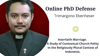 Online PhD DefenseTrimargono Meytrias Ebenheser