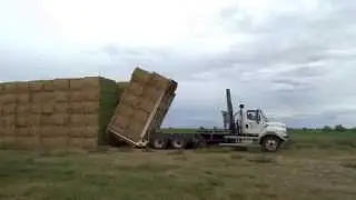 American Eagle Bale Stacker: Smooth Retrieval