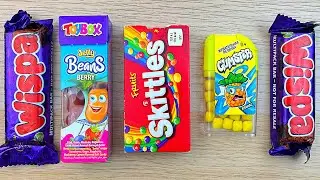 Satisfying Video I Unpack Rainbow M&m’s and Chupa Chups ASMR