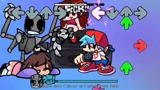 FNF - Friday Night Funkin VS QT KB BAD LUCK Full Week Mod - Неофициальное продолжение легенды?