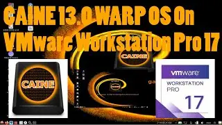 CAINE 13.0 WARP  On VMware Workstation  Pro 17