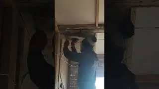 How to insulate ceilings with mineral rock wool #diy #renovation #ceiling #rockwool